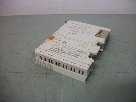 BECKHOFF 2-CHANNEL SOLID STATE RELAY OUTPUT TERMINAL MODULE KL2702