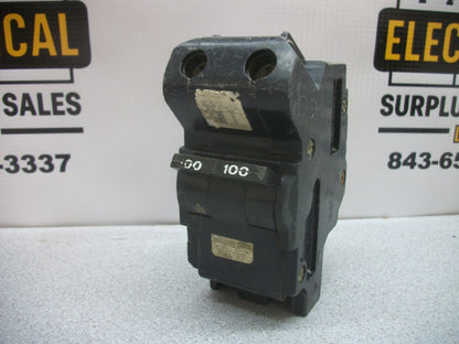 FEDERAL PACIFIC NB CIRCUIT BREAKER NB2100 100AMP 240VOLT 2POLE