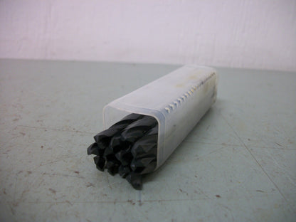 CHICAGO-LATROBE LOT OF 12 #8 3-5/8" OAL HIGH SPEED STEEL JOBBER DRILL 45678 NEW