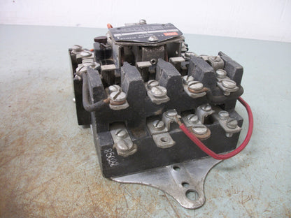 FEDERAL PACIFIC SIZE 1 MOTOR STARTER 4204 AA13 3PH 600V 10HP