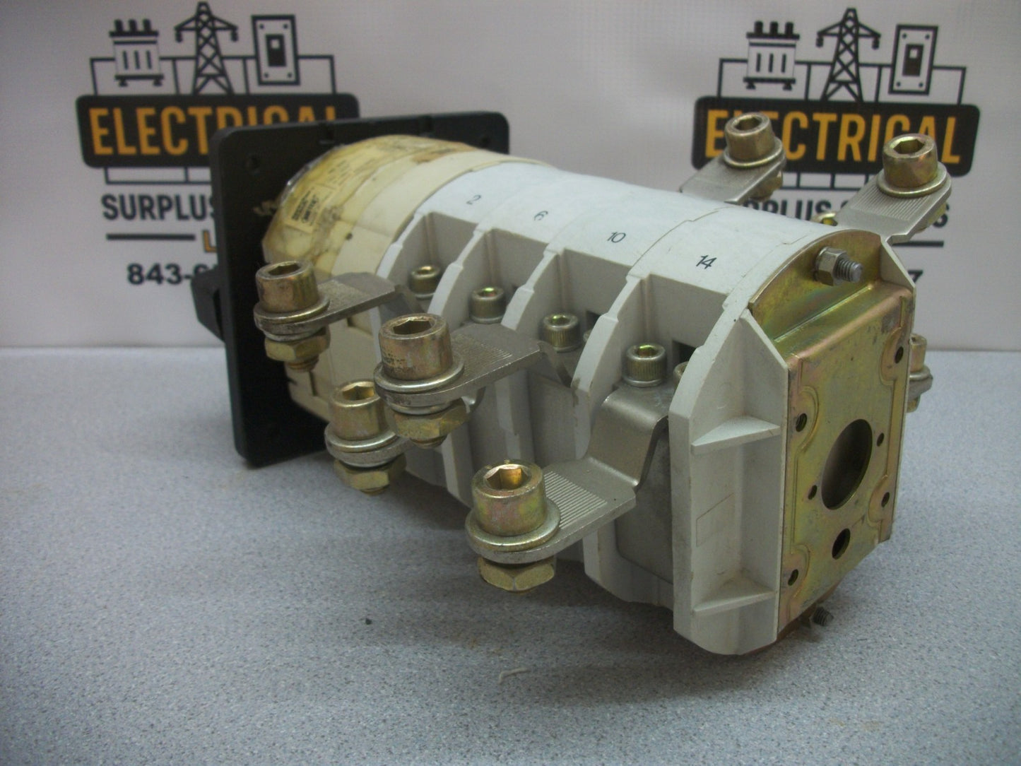 SPRECHER+SCHUH 2-POSITION MAINTAINED ROTARY SWITCH RE250 200AMP 600VOLT