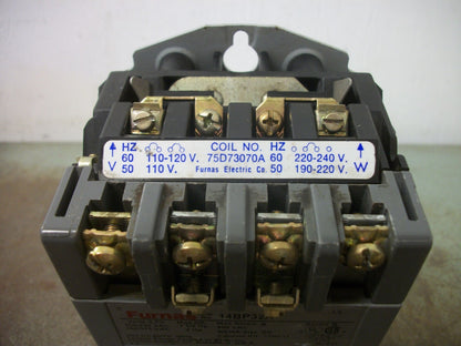 FURNAS SIZE 00 MOTOR STARTER 14BP32A* 9AMP 110/120-220/240VCOIL 3PH 600V 2HP