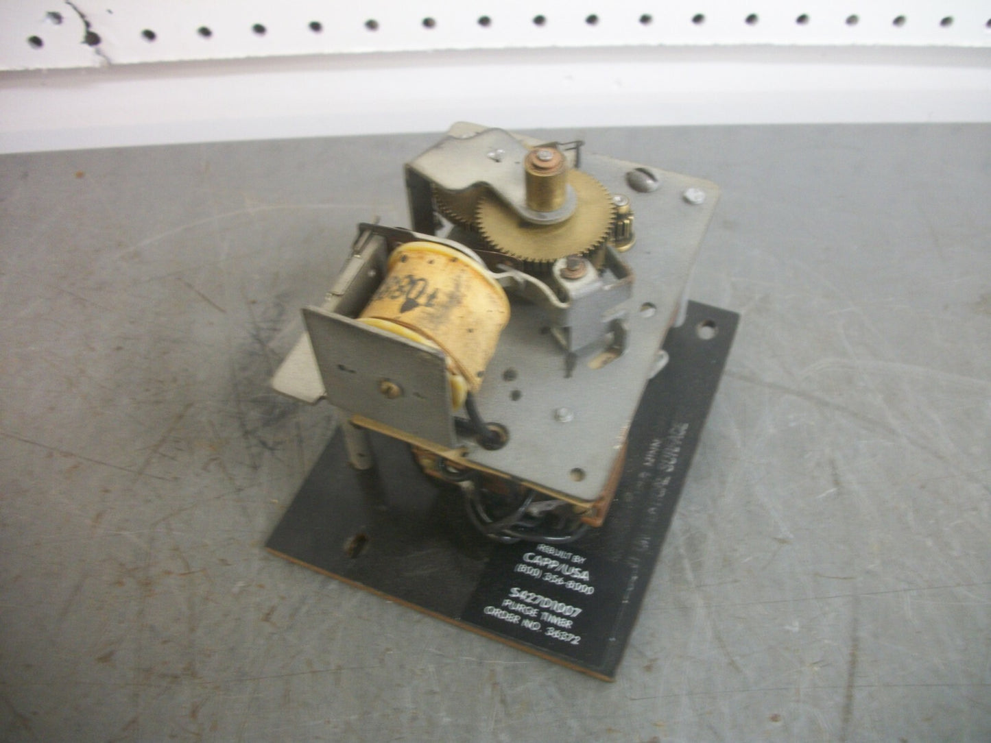 HONEYWELL SPST PLUG-IN PURGE TIMER S427D1007 120VOLT 2-15MIN ADJ