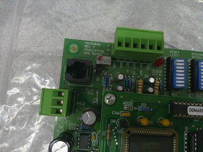 WATTMASTER CONTROLS MODULATING GAS CONTROL BOARD YS101826 W/552 PROCESSOR BOARD