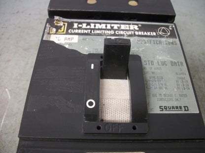 SQUARE D I-LIMITER I-LINE IF CIRCUIT BREAKER IF36070 70AMP 600VOLT 3POLE LABEL
