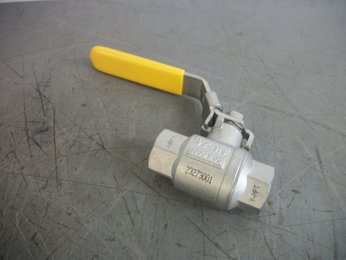 TCI TC-02X 3/8" SS BALL VALVE 316 1000WOG NOB