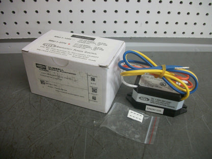 HUBBELL RRU-1-277V UL924 N.C. SHUNT RELAY UL924SR2 20AMP 277VCOIL NIB