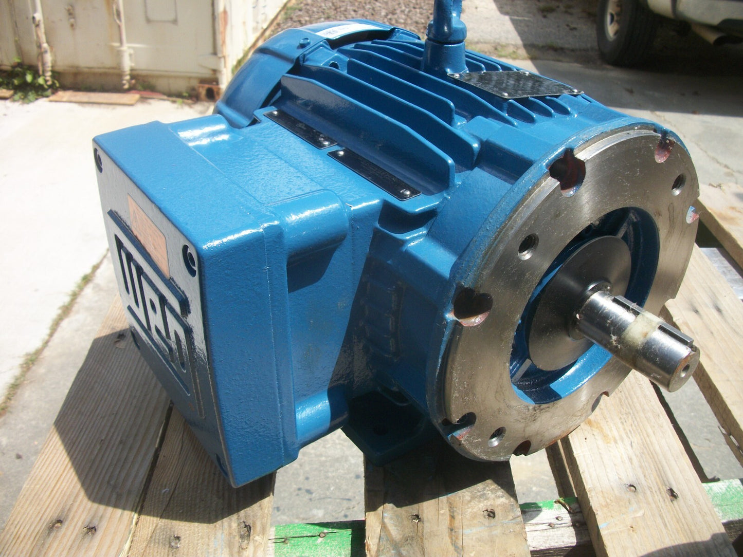 WEG 3HP 182/4TC TEFC AC MOTOR 00318XT3E182TC 460VOLT 3PH 1760RPM NOB