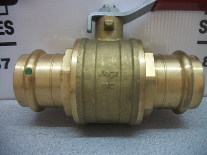VIEGA 1-1/2" BALL VALVE 250 CWP 600 WOG YRW NEW