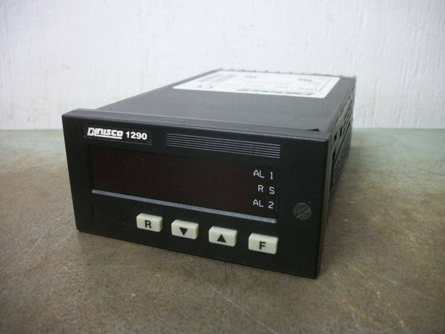 DYNISCO 1290 DIGITAL DUAL ALARM PRESSURE CONTROLLER DYN 1290-1-3000