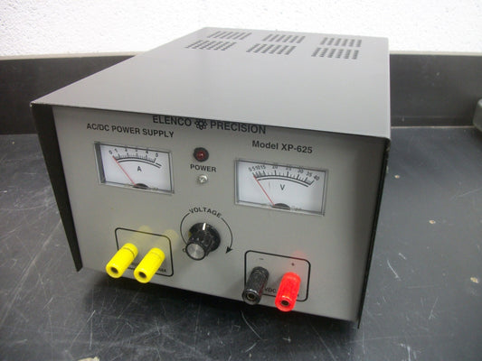 ELENCO PRECISION AC/DC VARIABLE ANALOG POWER SUPPLY XP-625