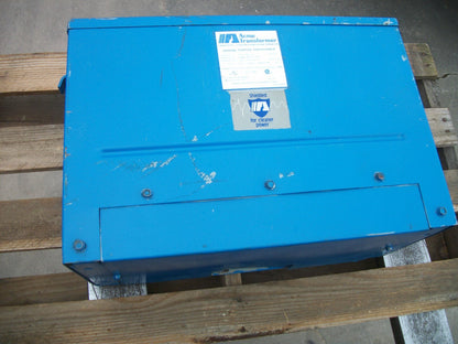 ACME 15KVA 3PH TRANSFORMER T-2-53341-1S HV 480D LV 240/120 HI LEG