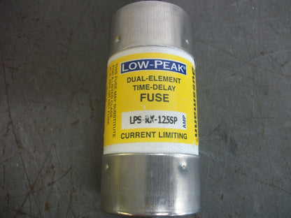 BUSSMANN LOW-PEAK FUSE LPS-RK-125SP 125AMP 600VOLT