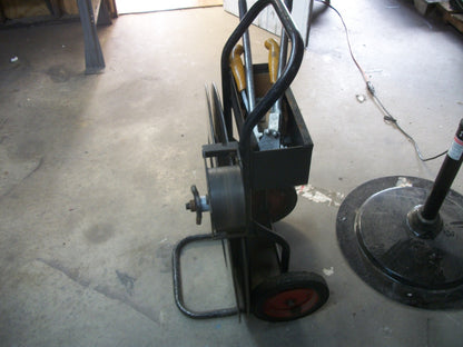 OSCILLATED STRAPPING BANDER DISPENSER CART