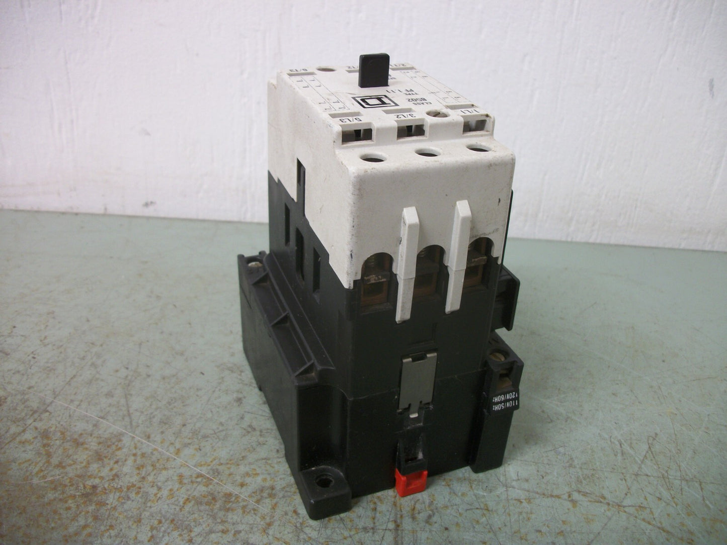 SQUARE D CONTACTOR 8502PF1.11 40AMP 120VCOIL 3PH 600V 25HP