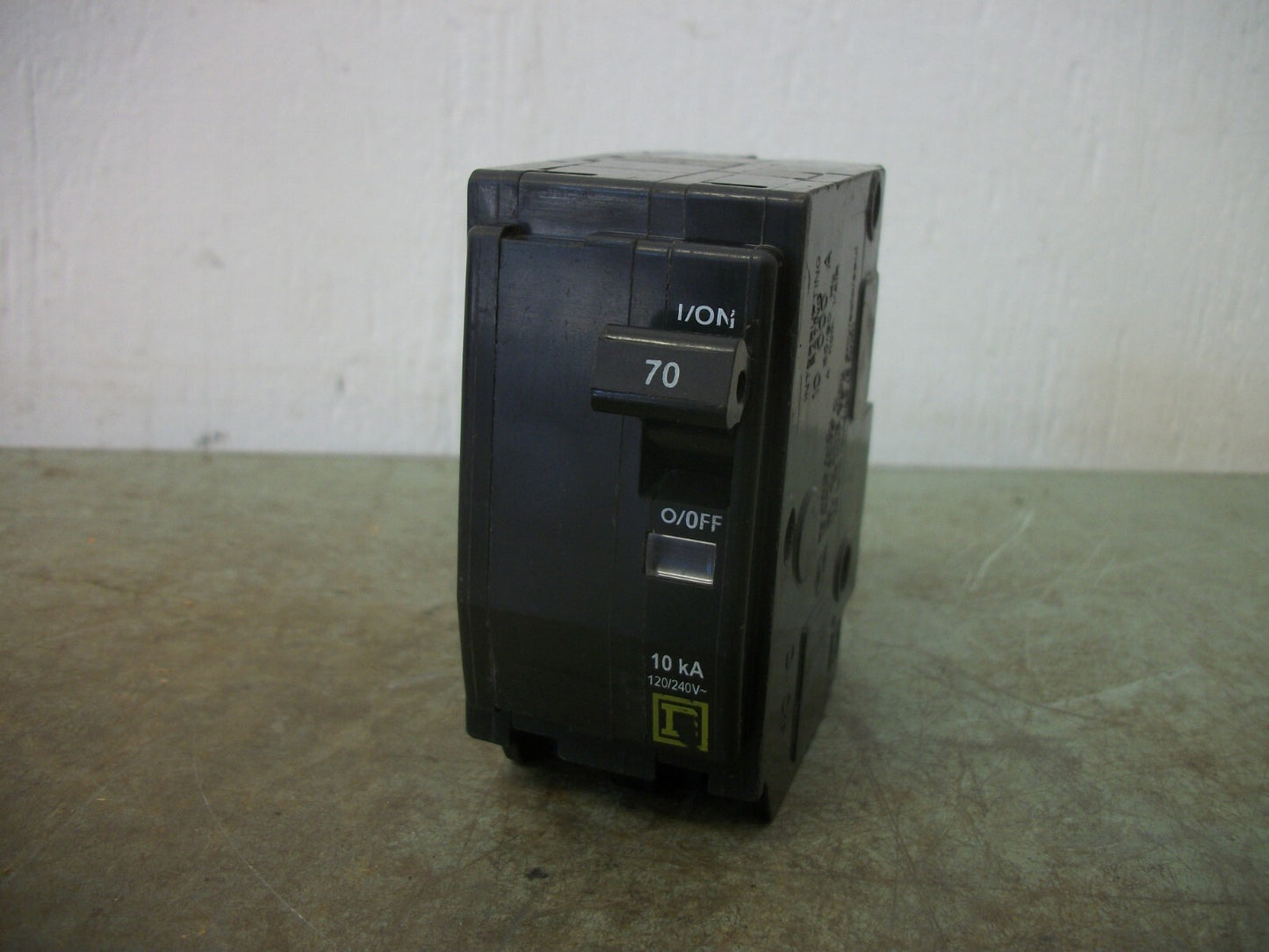 SQUARE D QO CIRCUIT BREAKER QO270 70AMP 240VOLT 2POLE NOB