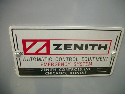 ZENITH ENCL AUTOMATIC TRANSFER SWITCH ZTSH15BC-2 150AMP 480VOLT 1PH NEW