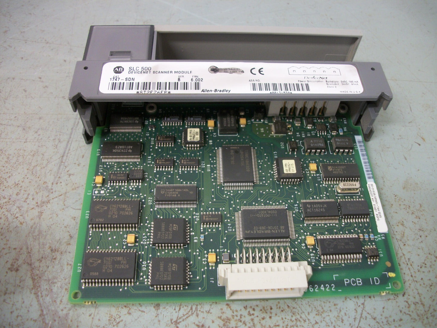 ALLEN-BRADLEY SLC 500 DEVICENET SCANNER MODULE 1747-SDN