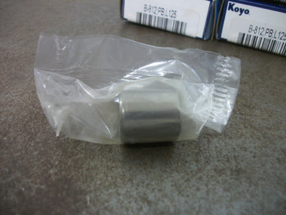 KOYO LOT OF 6 NEEDLE ROLLER BEARINGS B-812 PB L125 NIB