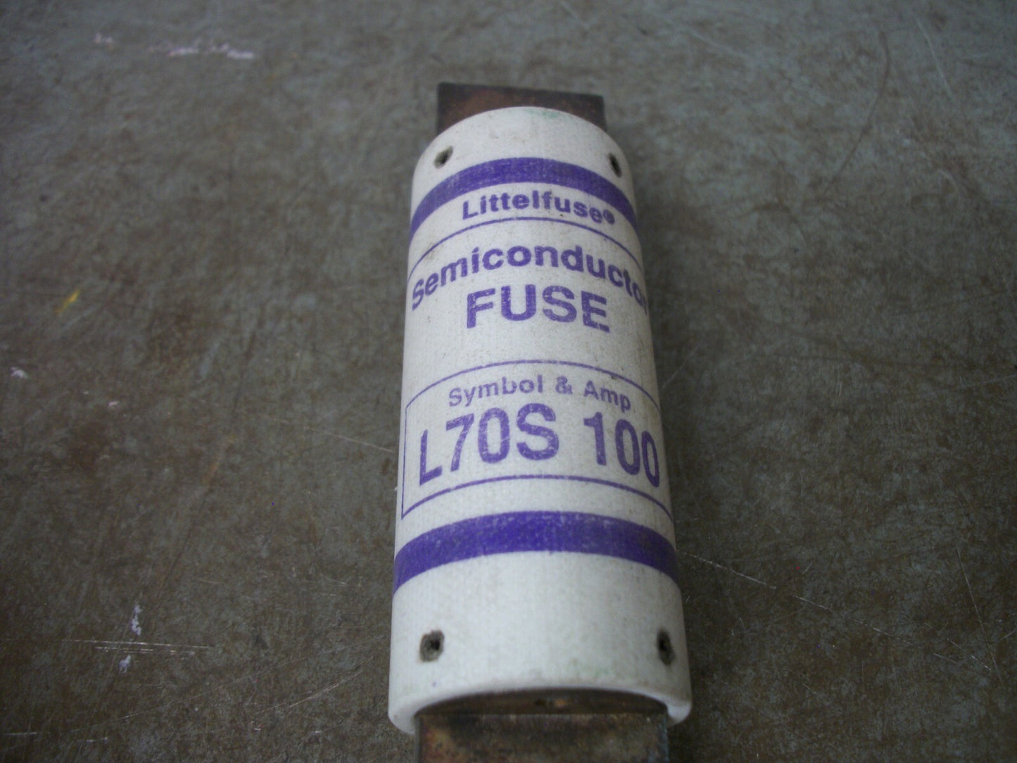 LITTELFUSE SEMICONDUCTOR FUSE L70S100 100AMP 700VOLT NOB
