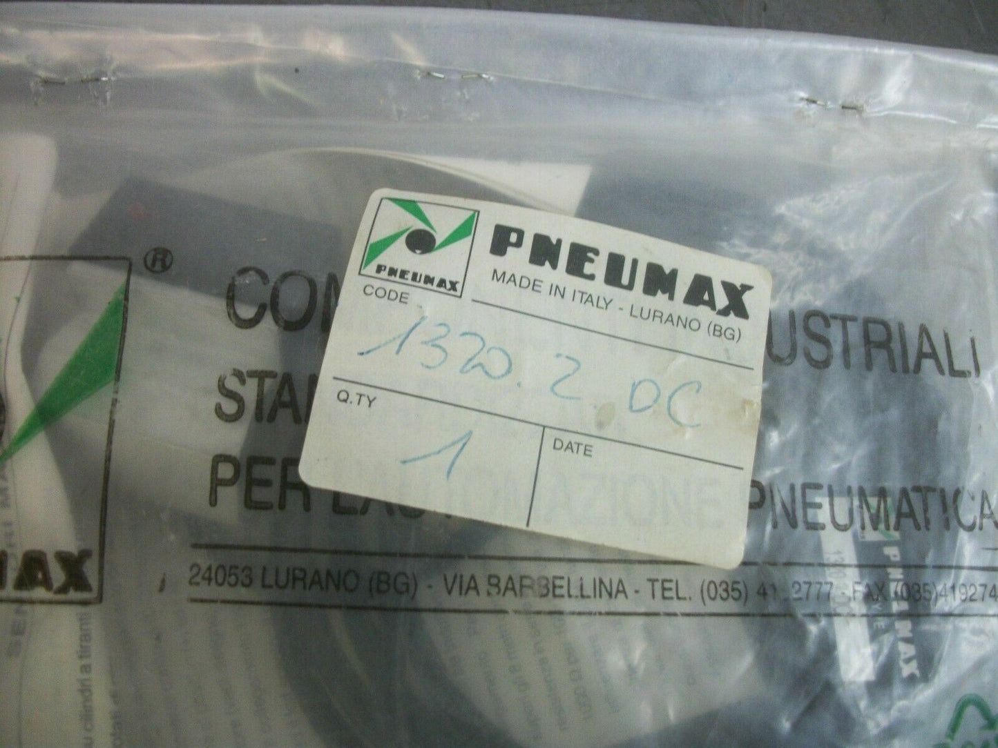 PNEUMAX REED SWITCH 1320.2.DC NEW