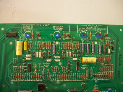 KOHLER AUTOMATIC TRANSFER SWITCH MOTHERBOARD PCB ASSEMBLY B-320689