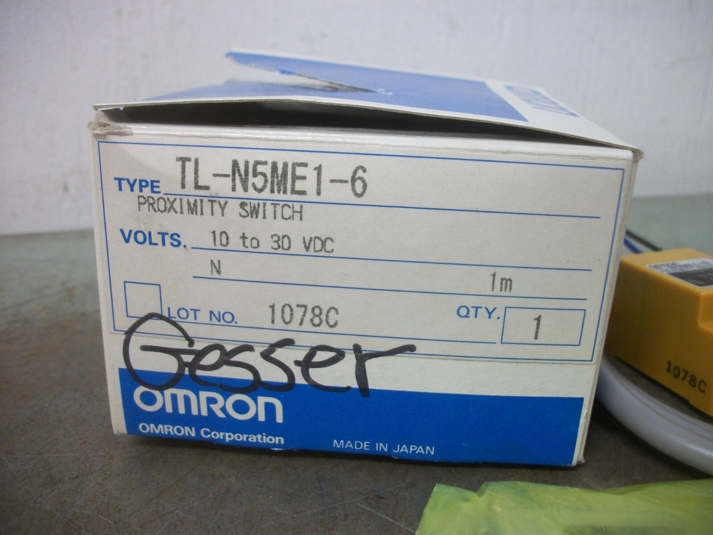 OMRON PROXIMITY SWITCH TL-N5ME1-6 10-30VDC NIB