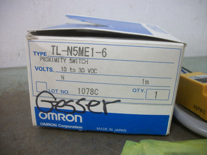 OMRON PROXIMITY SWITCH TL-N5ME1-6 10-30VDC NIB