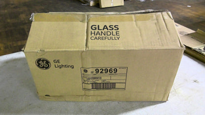 GE 92969 BOX OF 6 WHITE LED BULBS LED12D38W3827/25 12W 2700K NIB