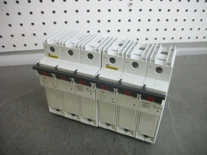 BUSSMANN LOT OF 2 CIRCUIT BREAKERS CCD-3-30 30AMP 600VOLT 3POLE NOB