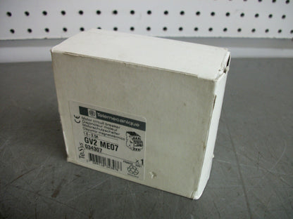 TELEMECANIQUE MOTOR CIRCUIT BREAKER GV2ME07 1.6-2.5AMP NIB