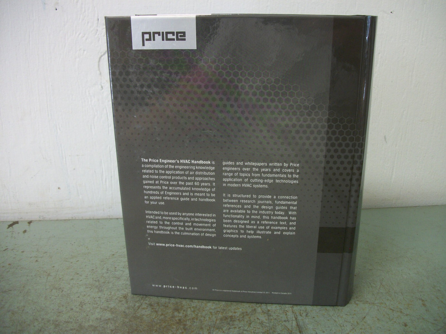 PRICE ENGINEER'S HVAC HANDBOOK EDITION 1 NEW