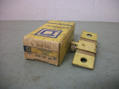 SQUARE D OVERLOAD RELAY THERMAL HEATER B3.00 NIB