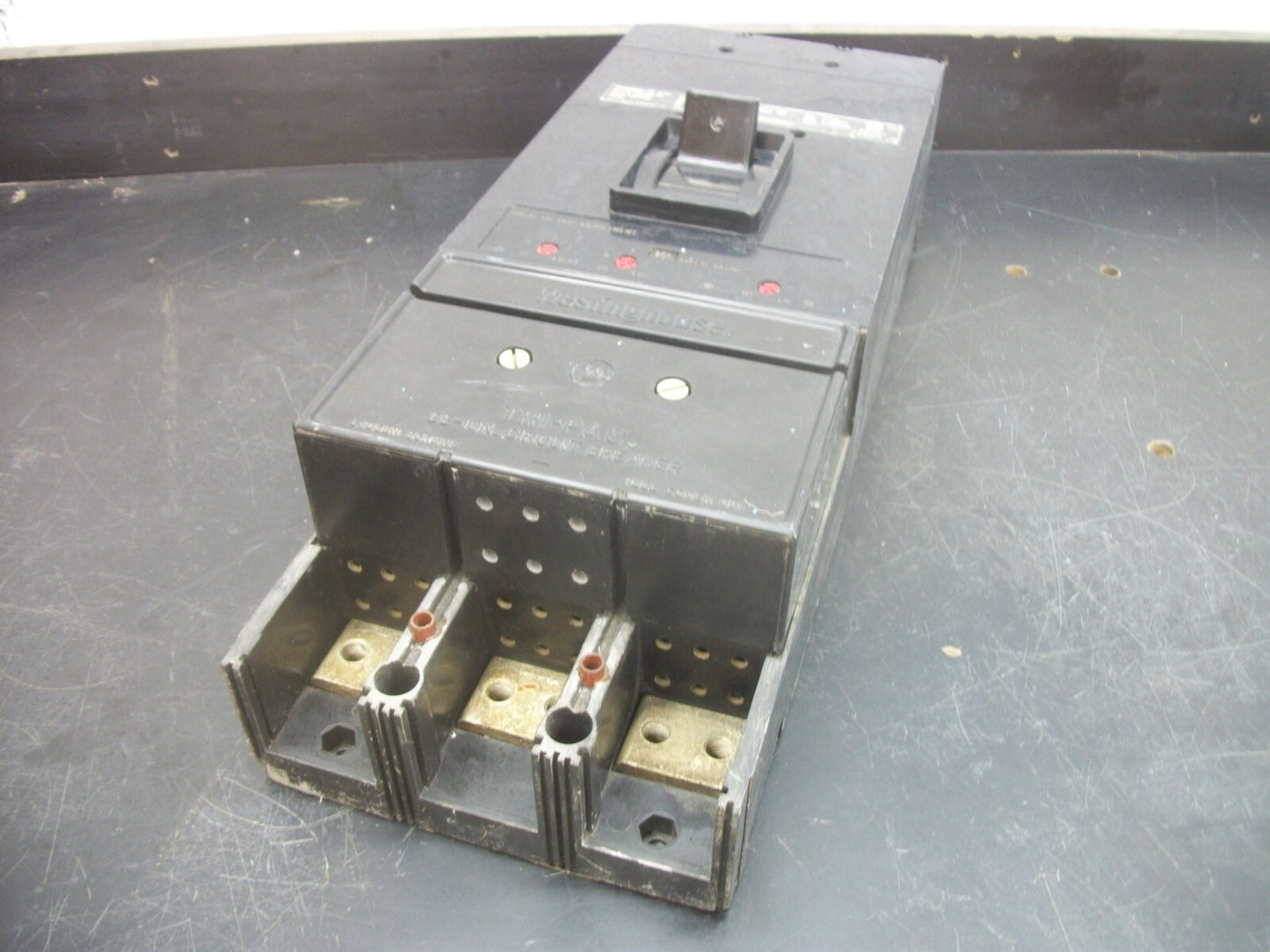 WESTINGHOUSE NB CIRCUIT BREAKER NB3800PF 800AMP 600VOLT 3POLE W/600A TR NO COVER