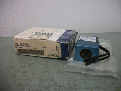MAC SOLENOID VALVE PME-611DABE 24VCOIL 8.6W 25-150PSI NIB