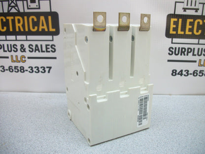 SIEMENS NGB CIRCUIT BREAKER NGB3B050 50AMP 600VOLT 3POLE NOB