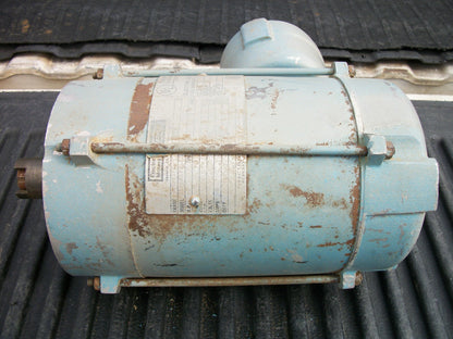 ELECTRA MOTORS 1/2HP NM143TC AC MOTOR 8E-62373 230VOLT 1725RPM 3PH