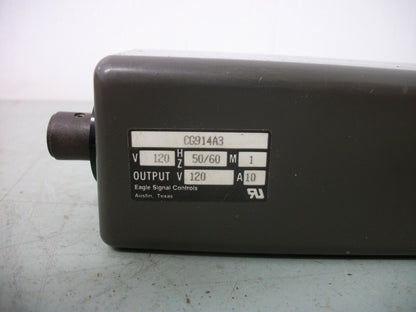 EAGLE SIGNAL TIME DELAY RELAY CG914A3 120VOLT 10AMP 0-60SEC