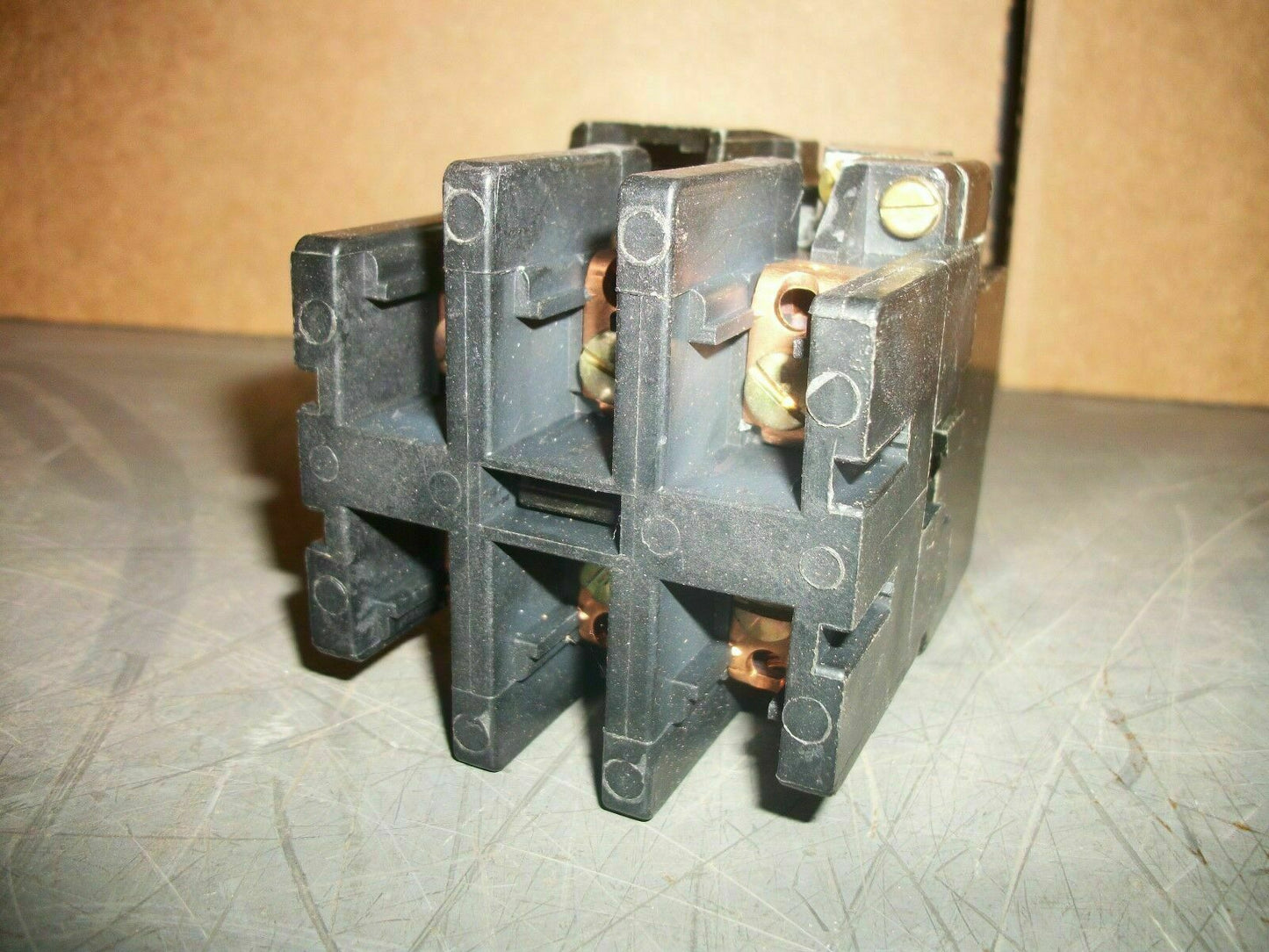 SQUARE D 25AMP DEF PURPOSE CONTACTOR 8910JO-3 120VCOIL 3PH 10HP *NOB*