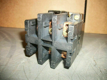 SQUARE D 25AMP DEF PURPOSE CONTACTOR 8910JO-3 120VCOIL 3PH 10HP *NOB*