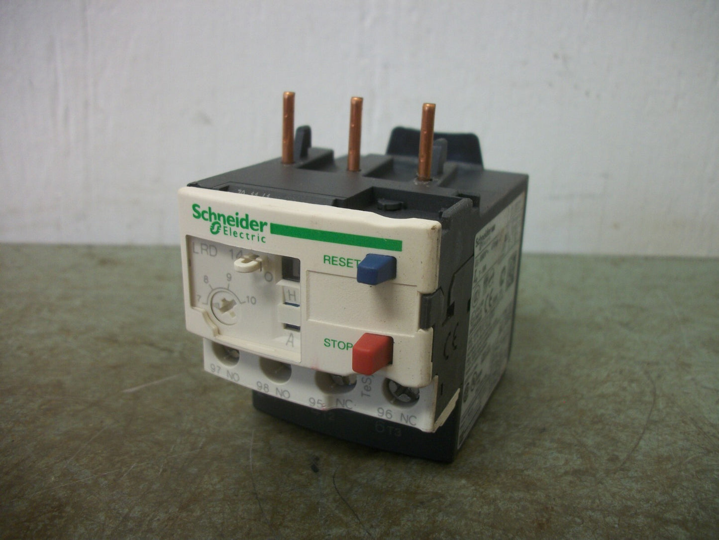 TELEMECANIQUE THERMAL OVERLOAD RELAY LRD14 7-10AMP NOB