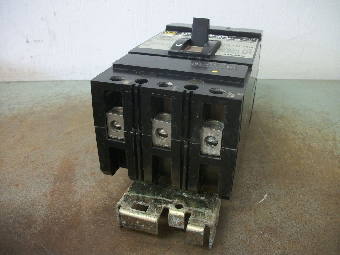 SQUARE D I-LIMITER I-LINE FI CIRCUIT BREAKER FI36050 50AMP 600VOLT 3POLE GRAY