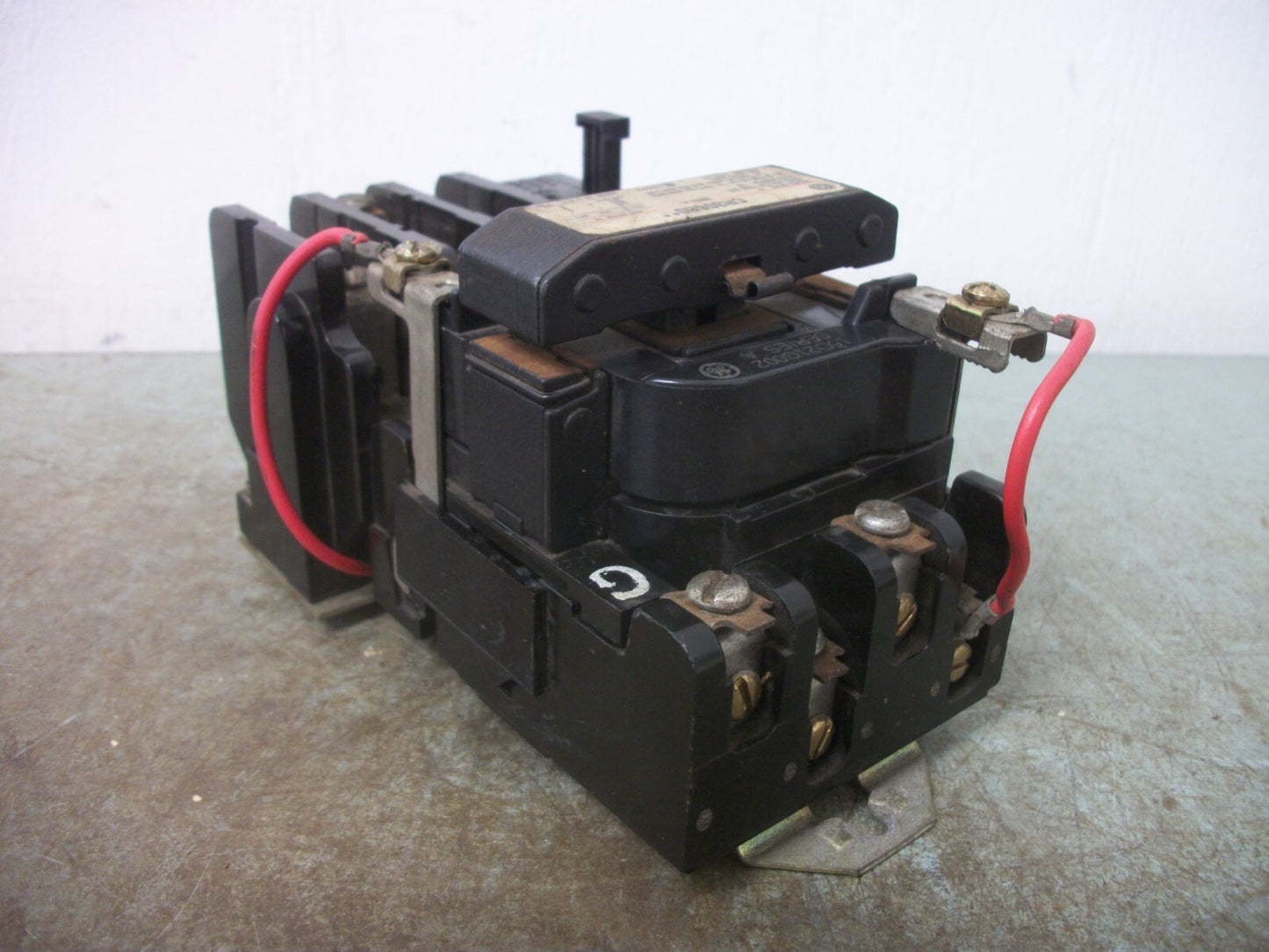 GE SIZE 0 MOTOR STARTER CR306B0** 18AMP 120VCOIL 3PH 600V 5HP NOB