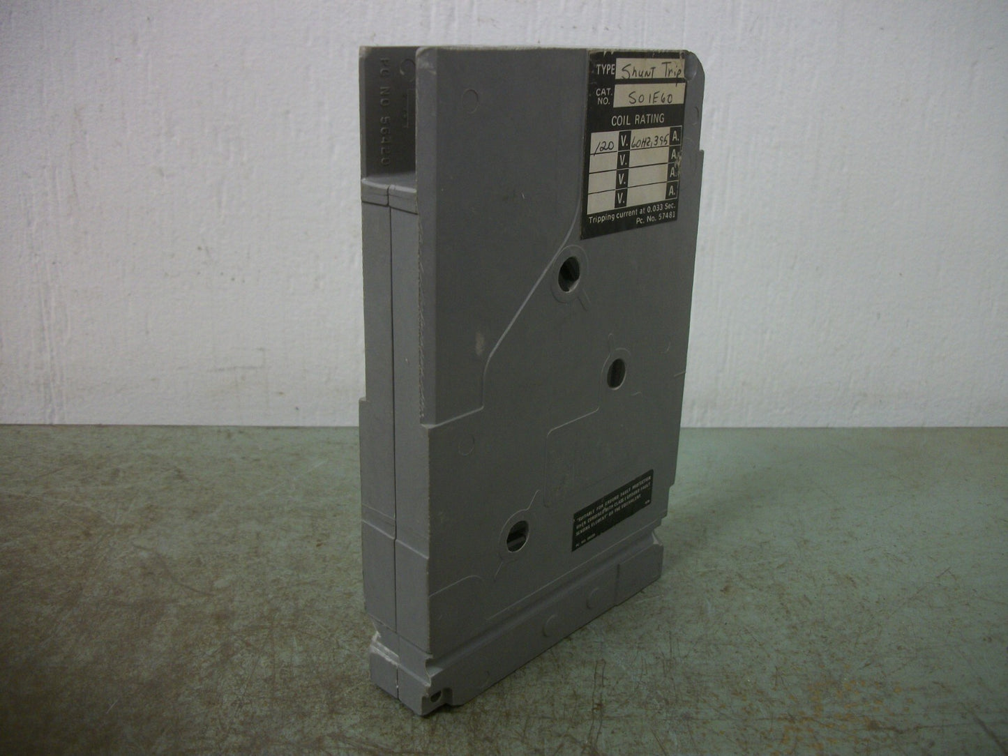 SIEMENS ITE SHUNT TRIP S01E60 120VOLT