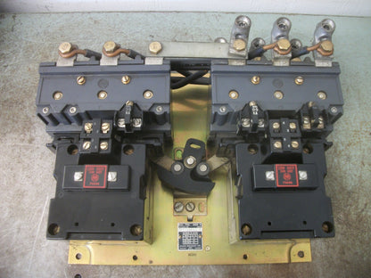 ALLEN-BRADLEY SIZE 3 REV CONTACTOR 705-DOD23 120VCOIL 3PH 600V 50HP