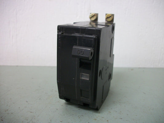 SQUARE D QOB CIRCUIT BREAKER QOB260 60AMP 240VOLT 2POLE OLD