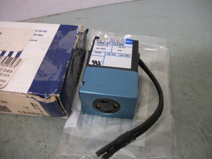 MAC SOLENOID VALVE PME-611DABE 24VCOIL 8.6W 25-150PSI NIB