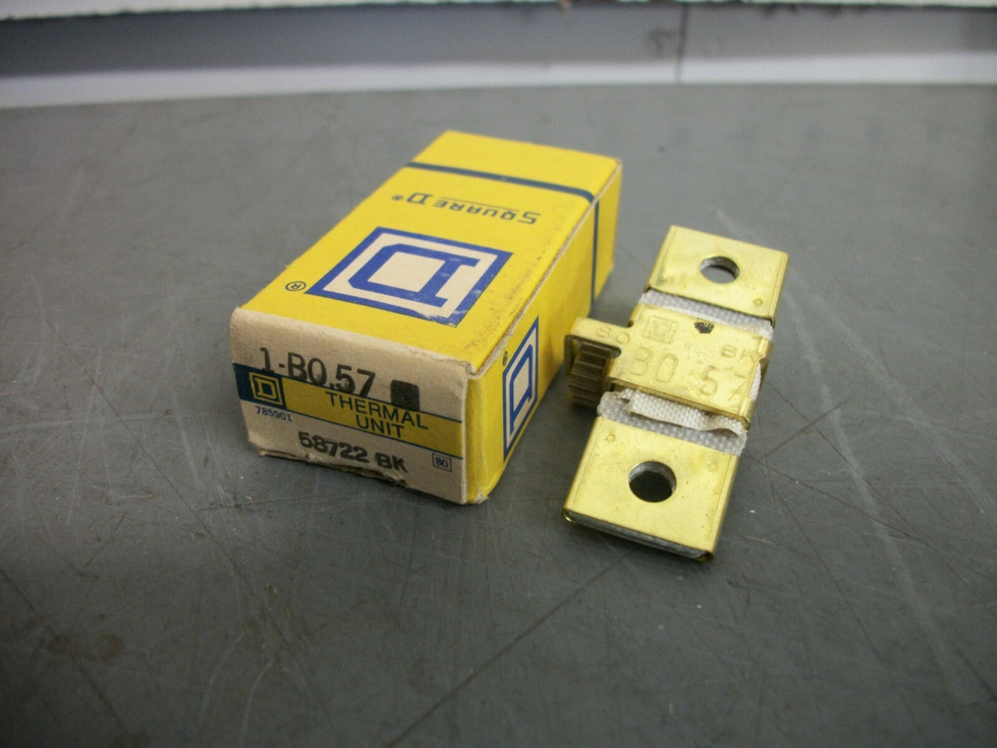 SQUARE D OVERLOAD RELAY THERMAL HEATER B0.57 NIB