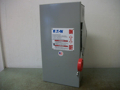 CUTLER-HAMMER DISCONNECT TYPE 1 DH361UGK 30AMP 600VOLT 3POLE NON-FUSIBLE