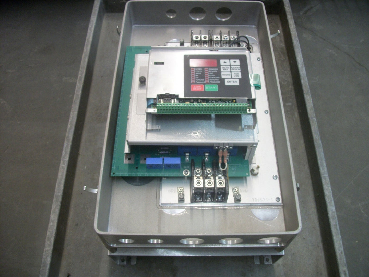 RELIANCE GV3000 30HP AC DRIVE 30V4151 460VOLT 3PH 39AMP